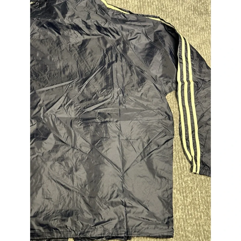 Vintage Adidas Basketball Jacket Greece Peristeri BC Hooded Windbreaker L